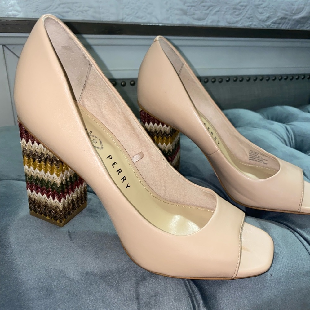 Katy Perry Colorful Block Heel